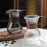Pour-Over Coffee Maker (Glass + Stainless Filter)