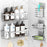 Adhesive Corner Shower Caddy (Stainless)