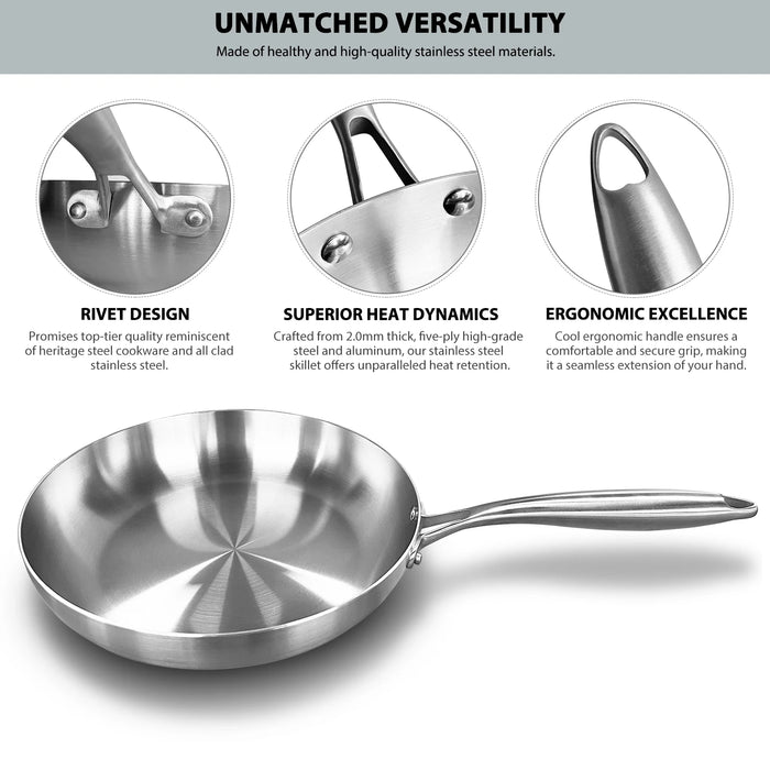 Ceramic Nonstick Frying Pan (Induction)