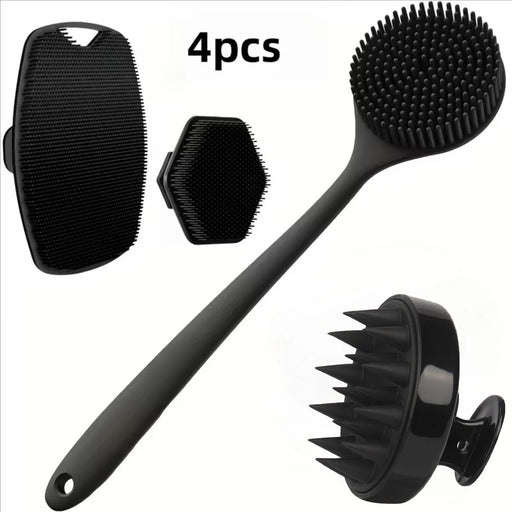 Silicone Toilet Brush & Holder Set