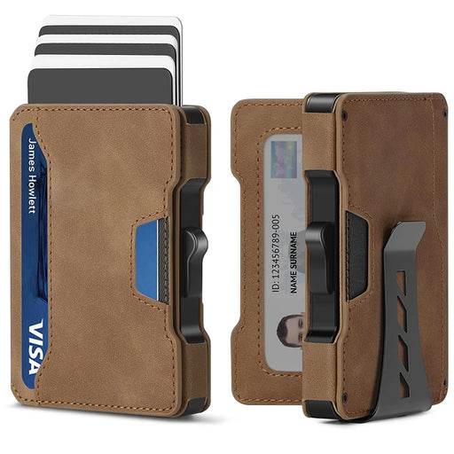 Slim RFID-Blocking Card Holder Wallet
