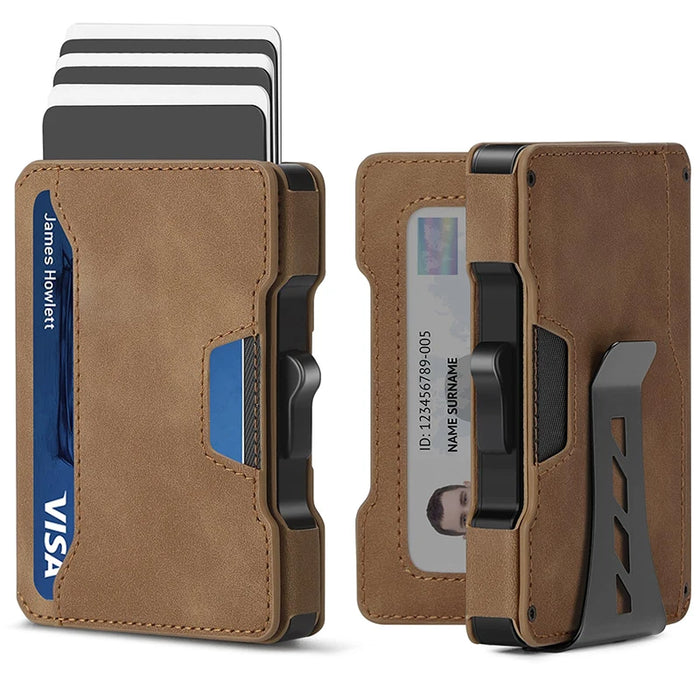 Slim RFID-Blocking Card Holder Wallet