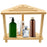 Bamboo Corner Bathroom Shelf