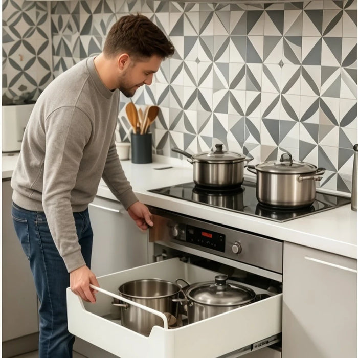 Under-Cabinet Spice Rack Organizer