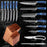 15-Piece Knife Set with Block & Sharpener