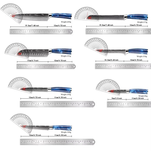15-Piece Knife Set with Block & Sharpener