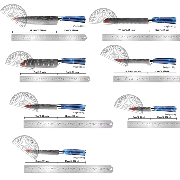 15-Piece Knife Set with Block & Sharpener