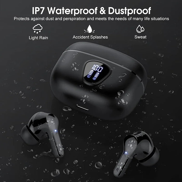 Bluetooth 5.3 Wireless Earbuds with Charging Case