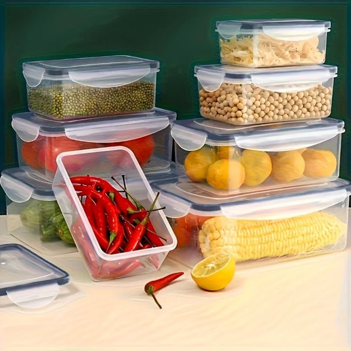 Glass Food Storage Container Set with Lids