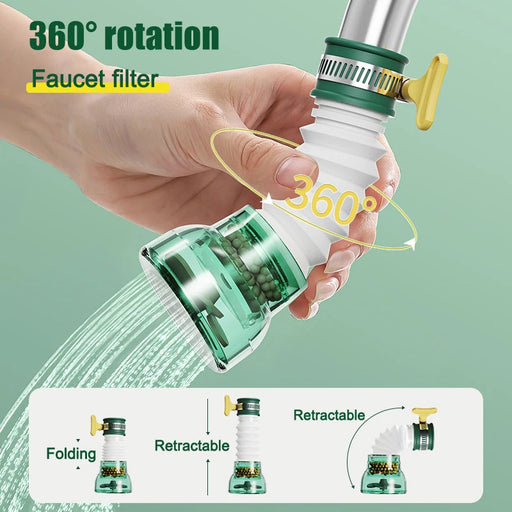360° Faucet Extender Aerator