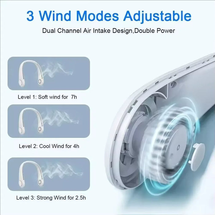 Portable Bladeless Neck Fan