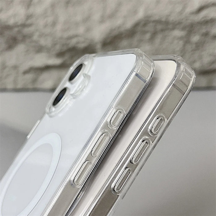 Magnetic Leather Phone Case for iPhone 16