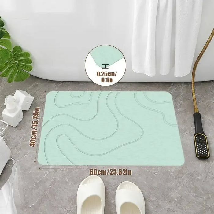 Diatomite Stone Bath Mat (Quick Dry)
