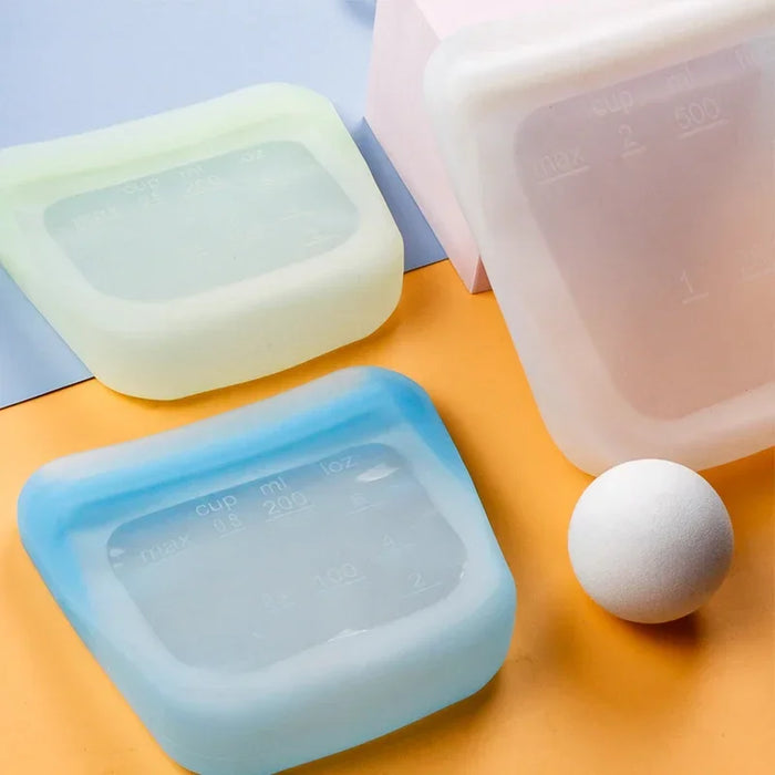 Reusable Silicone Food Storage Bags