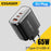 65W GaN Dual USB-C Wall Charger