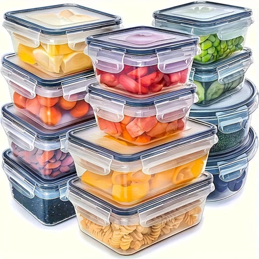 Glass Food Storage Container Set with Lids