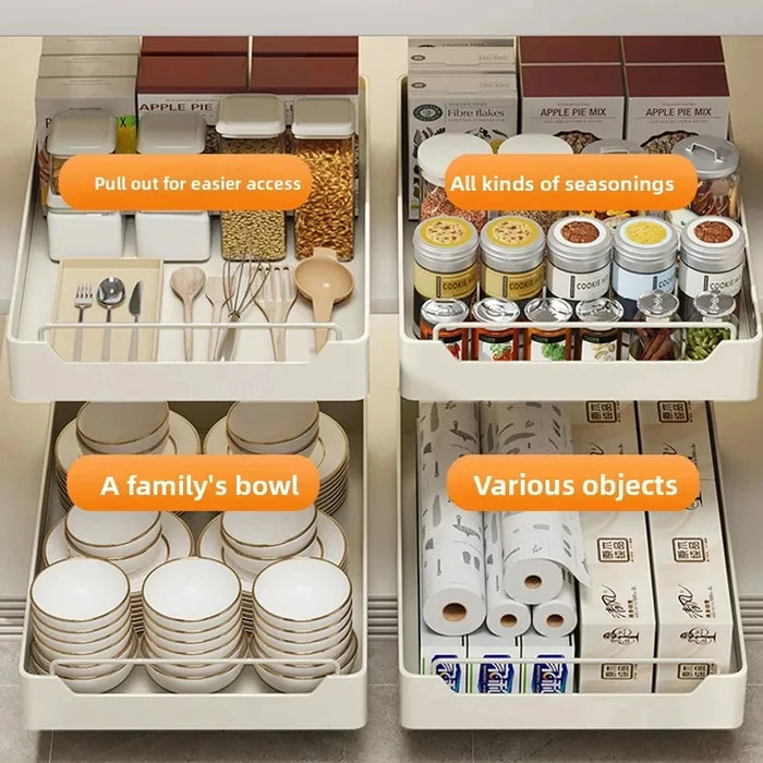 Under-Cabinet Spice Rack Organizer