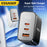 65W GaN Dual USB-C Wall Charger