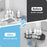 Adhesive Corner Shower Caddy (Stainless)
